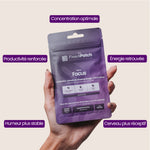Patch Focus The French Patch – L-théanine, ginseng rouge, Lion's Mane pour la concentration.