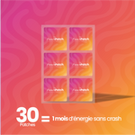 30 patches Energy The French Patch pour un mois d'énergie stable.