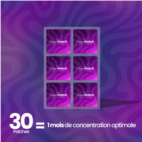 30 patches Focus The French Patch pour un mois de concentration.