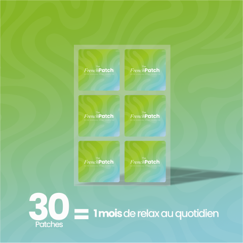 30 patches Relax The French Patch pour un mois de détente.