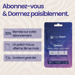 Abonnement Patch Dream The French Patch – 20% de remise, livraison gratuite, patch offert le 2ème mois.