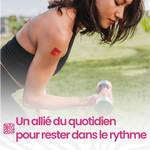 Patch Energy The French Patch - énergie pendant l'effort sportif.