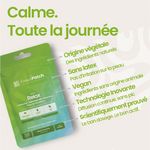 Patch Relax The French Patch - calme toute la journée, origine végétale, sans latex, vegan, technologie diffusion continue.